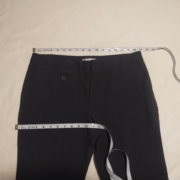 Van Heusen Studio women pants size 12 Stretch Gray Sturdy Slacks Pants 34x28 - Picture 4 of 9